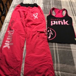 Party in pink Zumba set XS